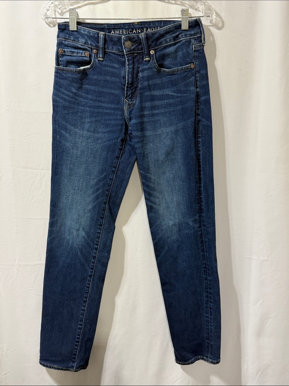 American Eagle Outfitters Women’s Indigo Slim Straight Jeans
